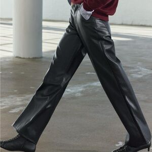 Zara Leather Pants